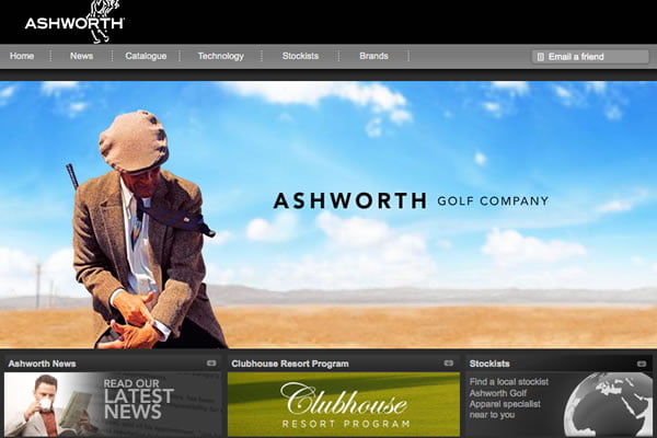 Ashworth hotsell clothing website